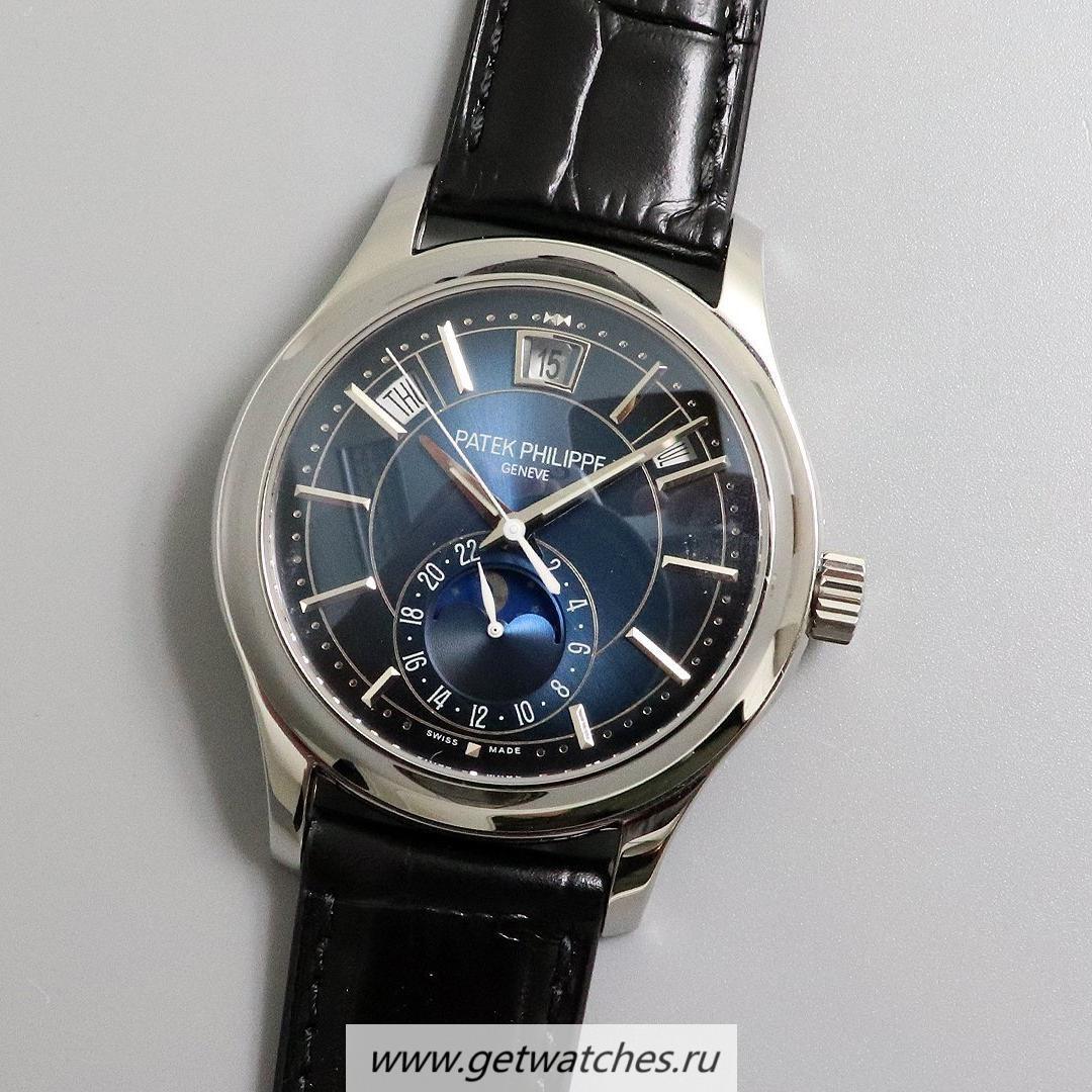 Fake Pat*k Phi1i*pe Annual Calendar 5205 GRF V2 SS Blue Dial 324
