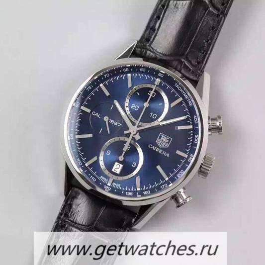 Copy Tag Heuer Carrera Heuer 01 XF SS Blue Skeleton Dial 1887