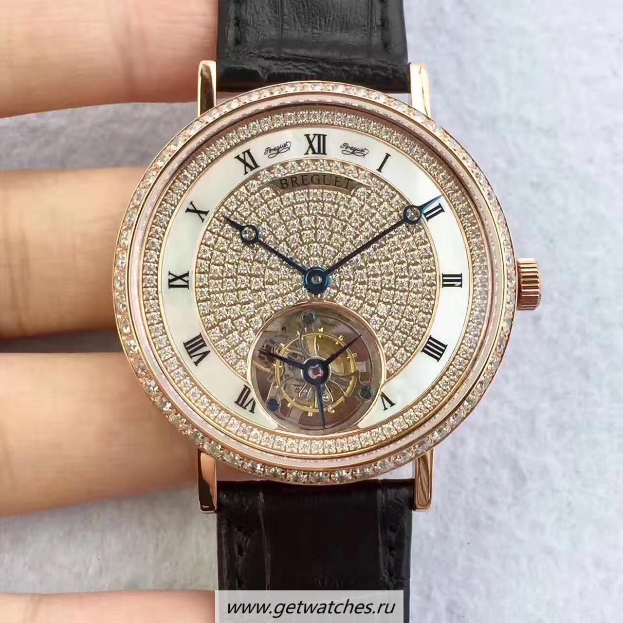 Best Price Breguet Classique Tourbillon BGF Rose Gold & D1am0nds D1am0nd Dial Tourbillon