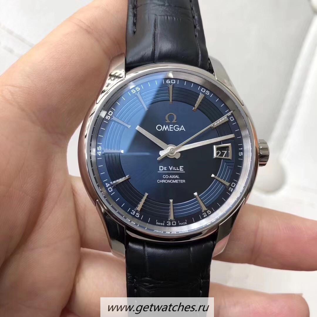 Perfect Replica 0me*ga Seamaster Planet Ocean 600M Deep Black In Blue GMT 215.92.46.22.01.002 VSF PVD Black Dial 8906