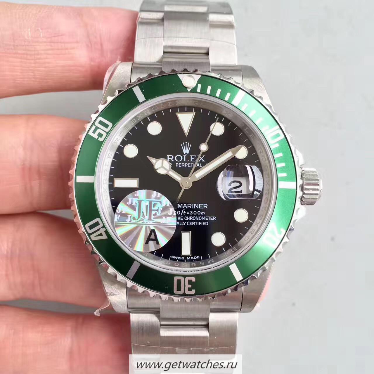 Replica R01ex Submariner Date 16610LV 50TH Anniversary JF SS Black Dial 2836