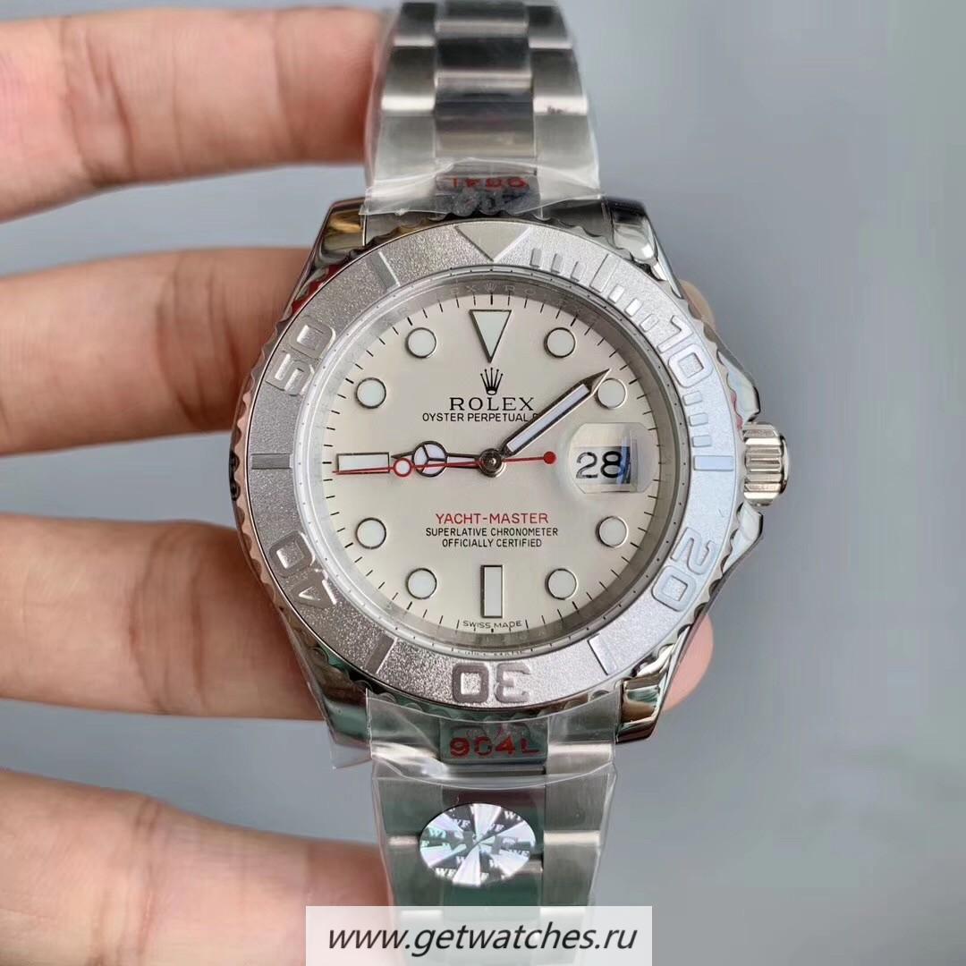 Perfect Replica R01ex Yacht-Master 40 116622 WF SS 904L Grey Dial 3135